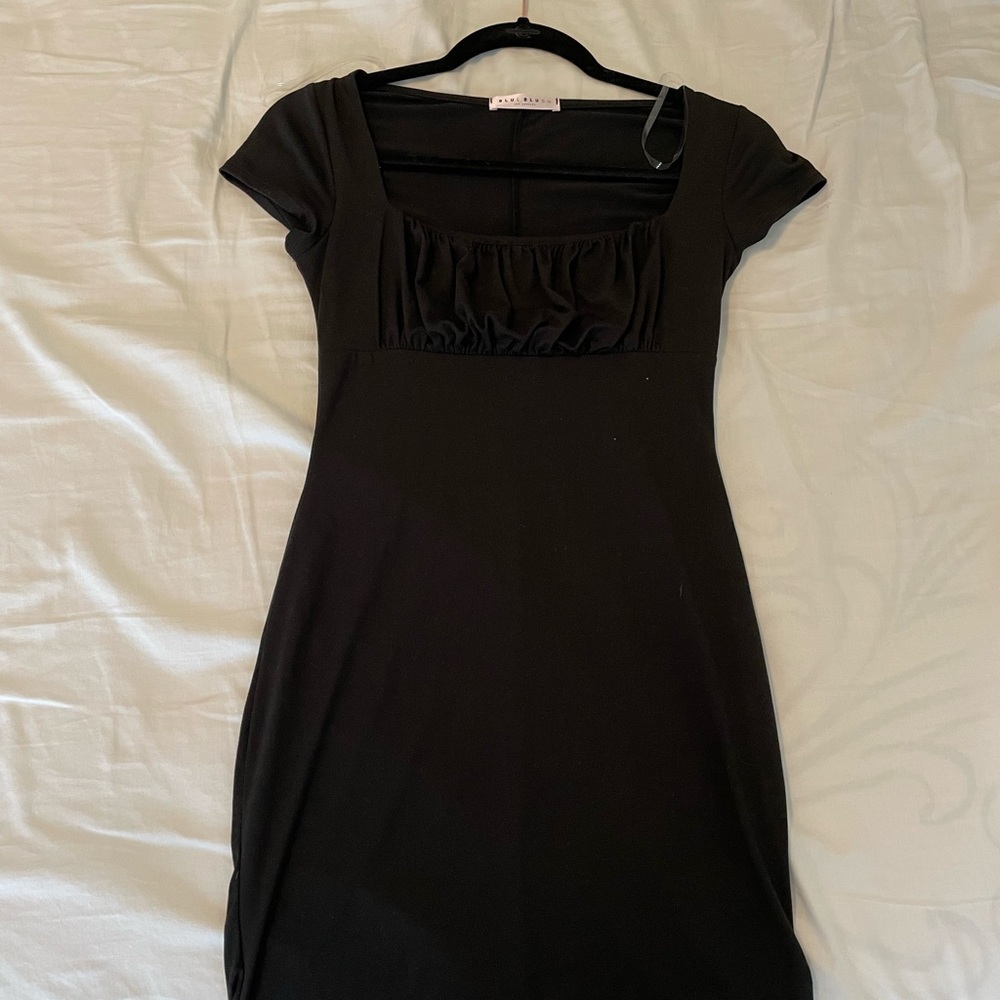 Black Mini Bodycon Dress